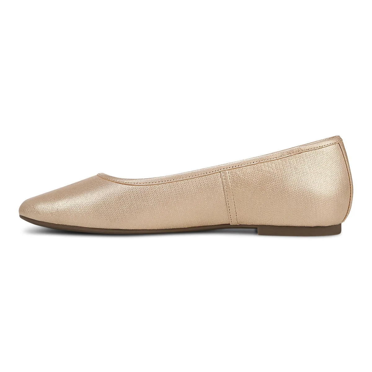 Orinda Square Toe Ballet Flat (Wide)