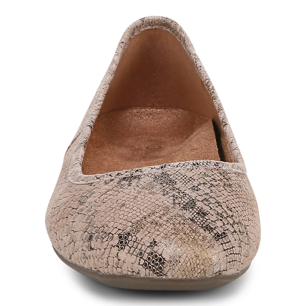 Orinda Square Toe Ballet Flat (Wide)