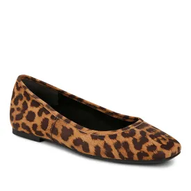 Orinda Square Toe Ballet Flat (Wide)