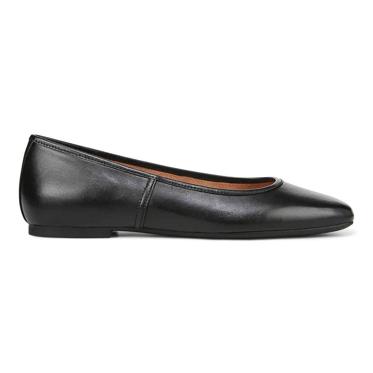 Orinda Square Toe Ballet Flat (Wide)