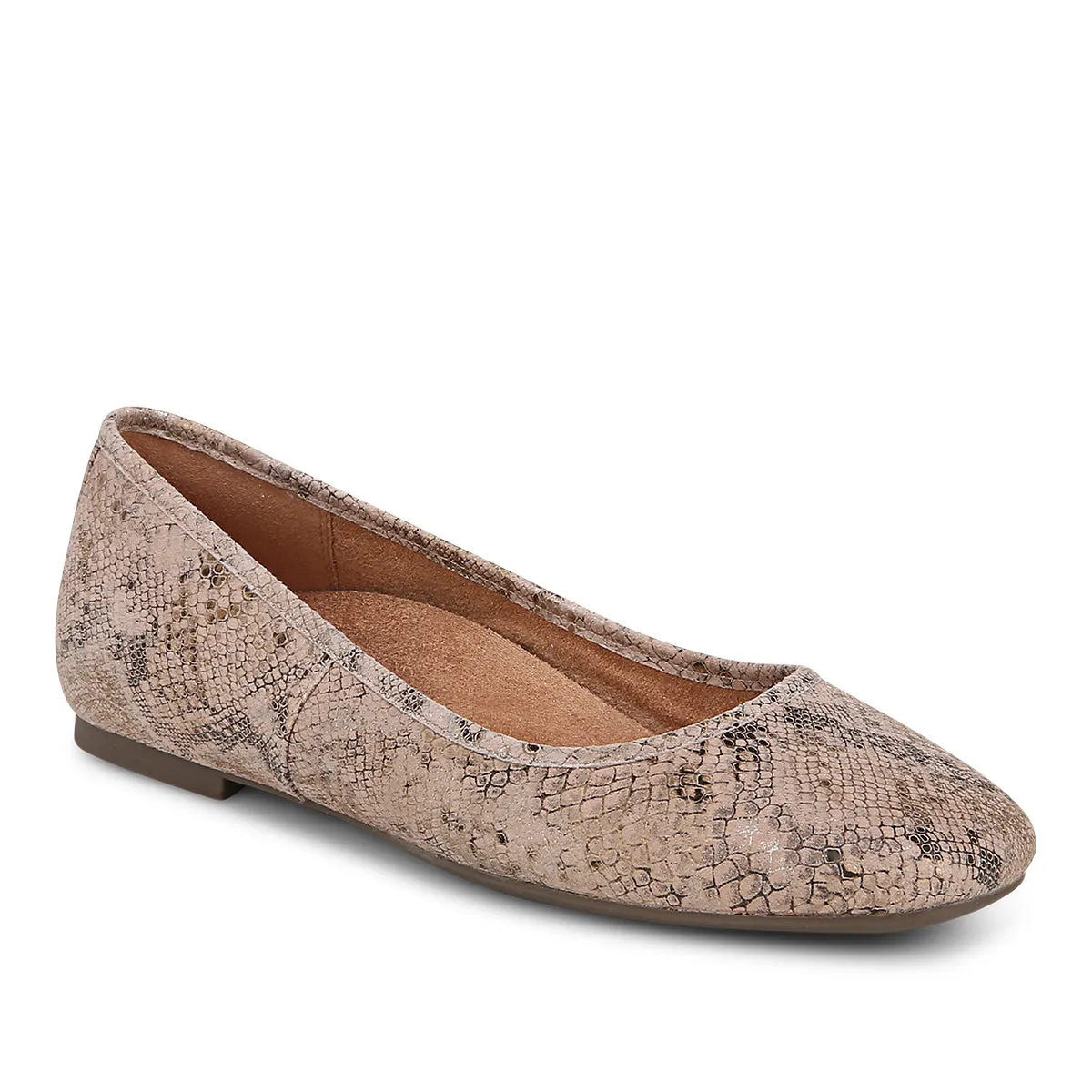 Orinda Square Toe Ballet Flat (Wide)