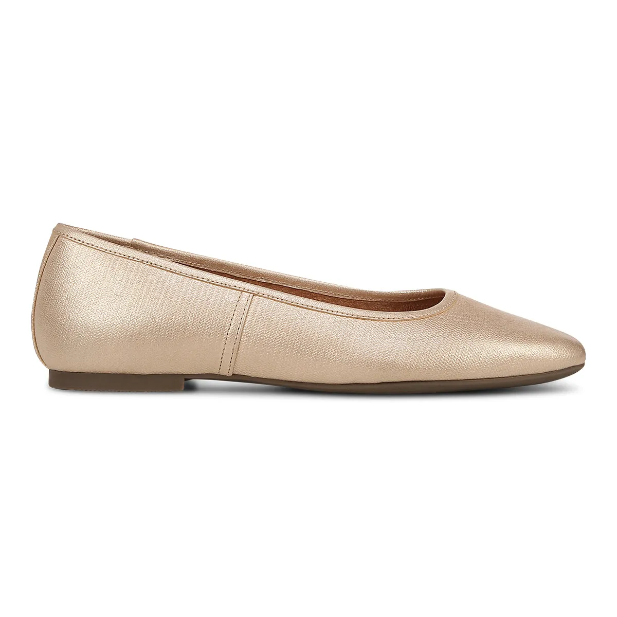 Orinda Square Toe Ballet Flat (Wide)