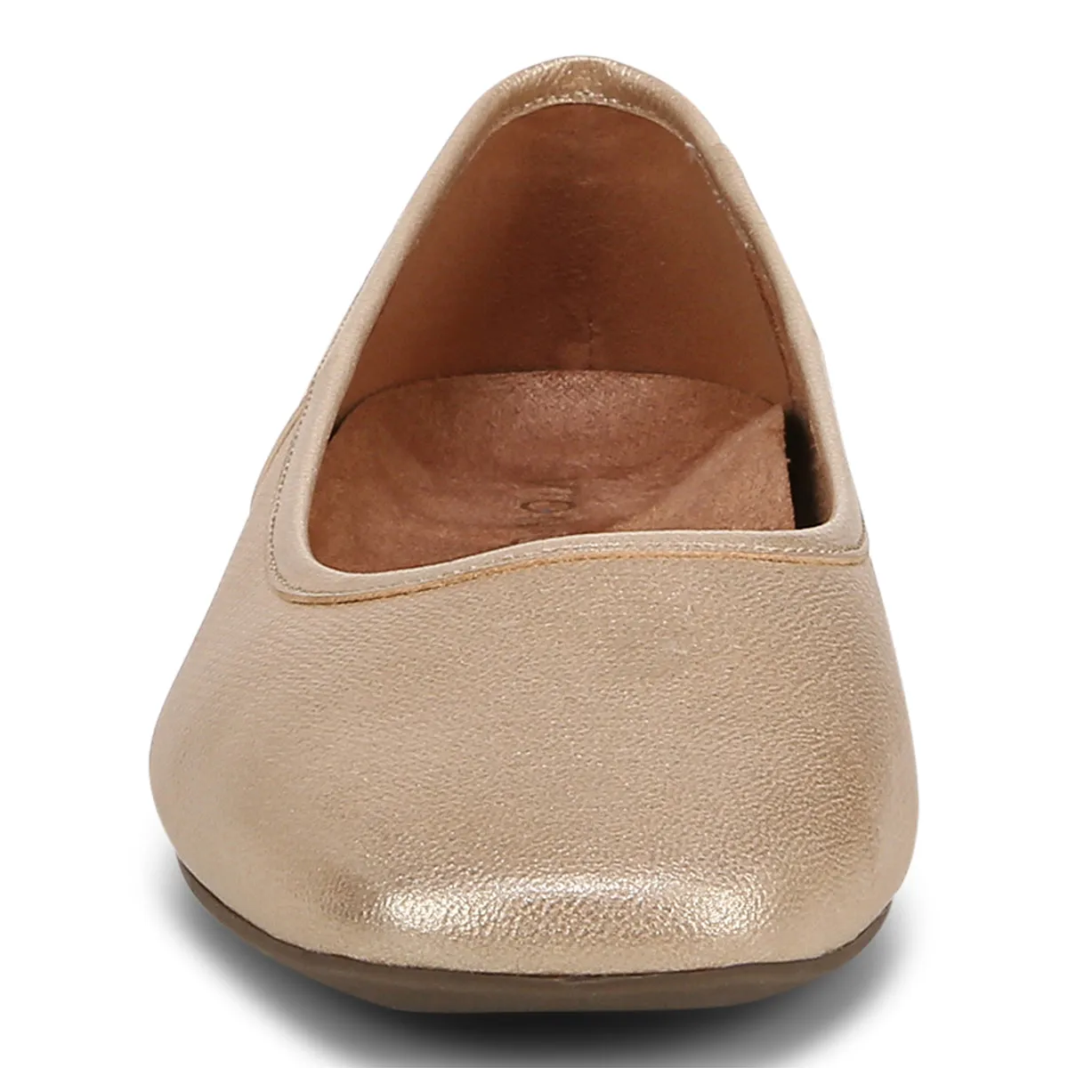 Orinda Square Toe Ballet Flat (Wide)