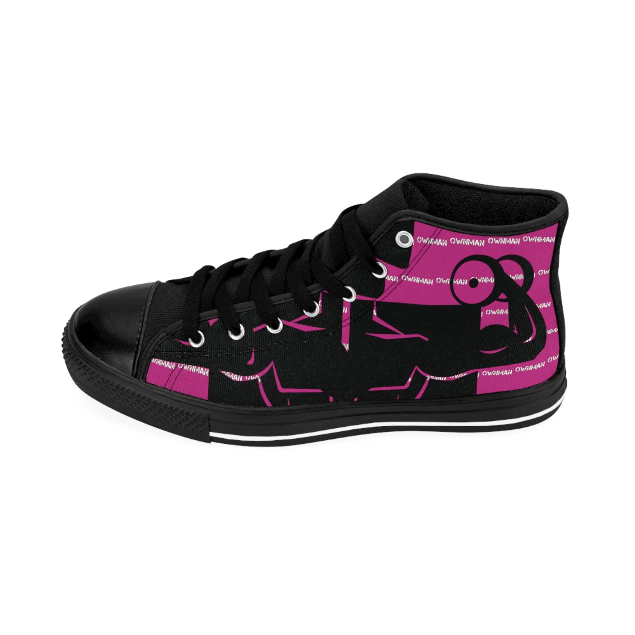 OWN MAN Men's Classic Sneakers Pink