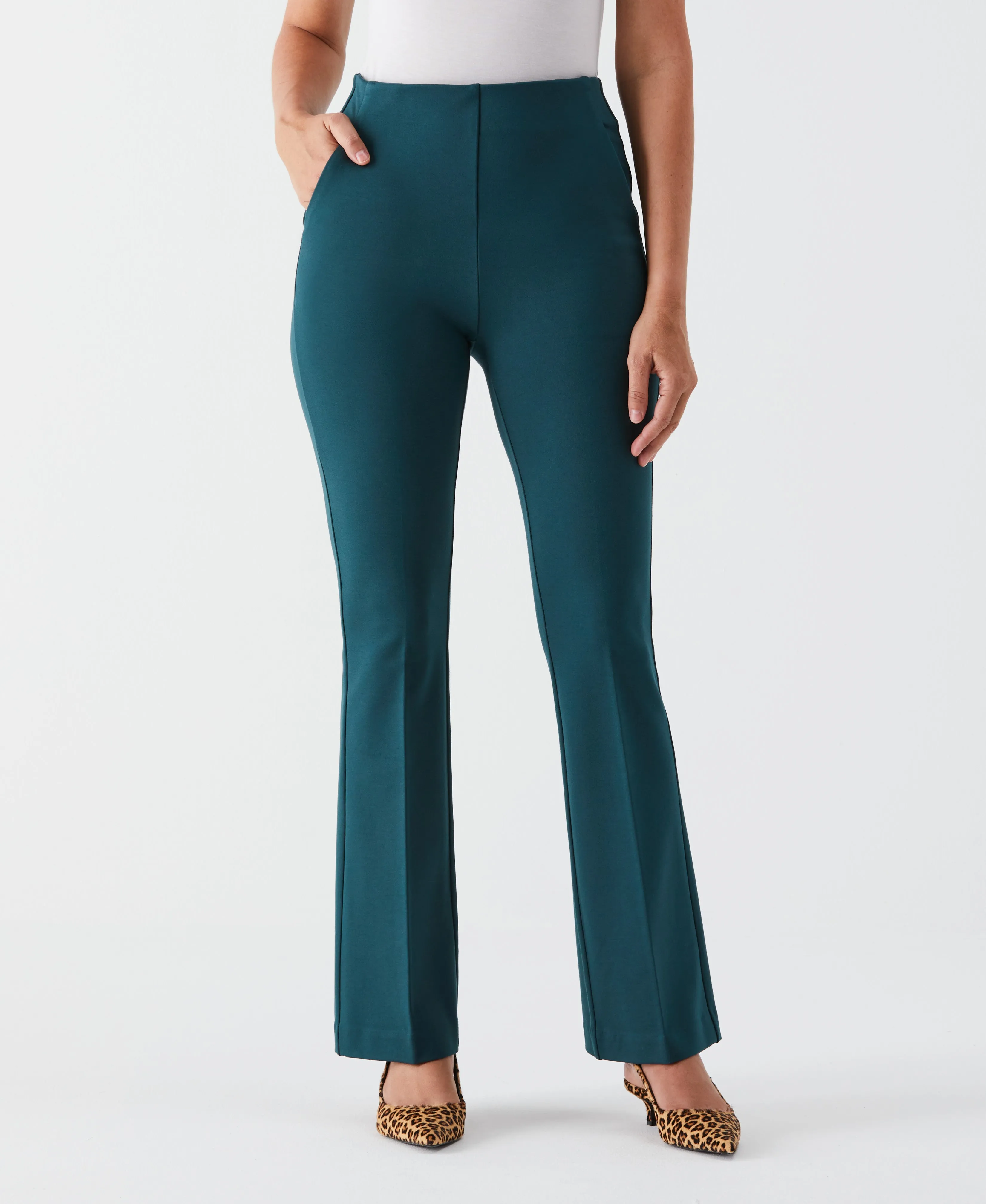 Ponte Boot Cut Pant