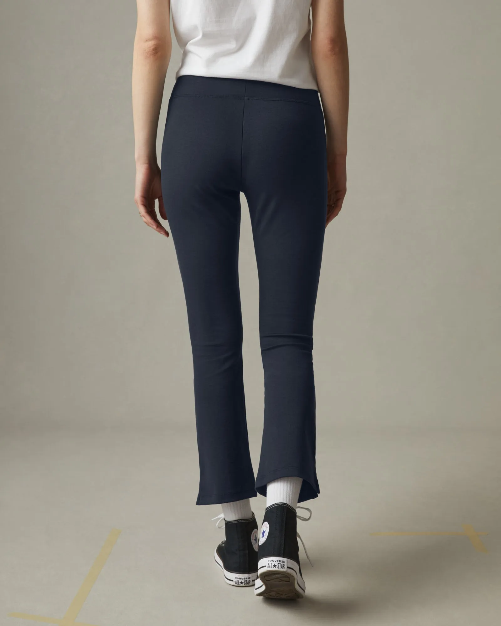 Ponte Kick Flare Pant - Heritage Navy