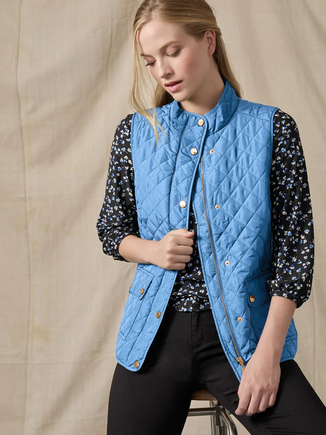 Quilted Puffer Vest