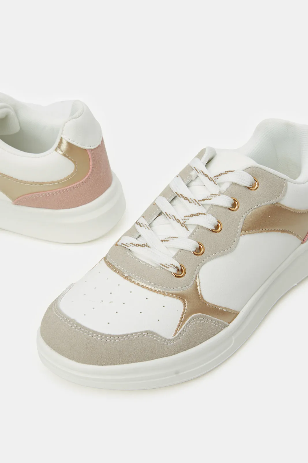 Senior Girls Multi Piece Sneaker