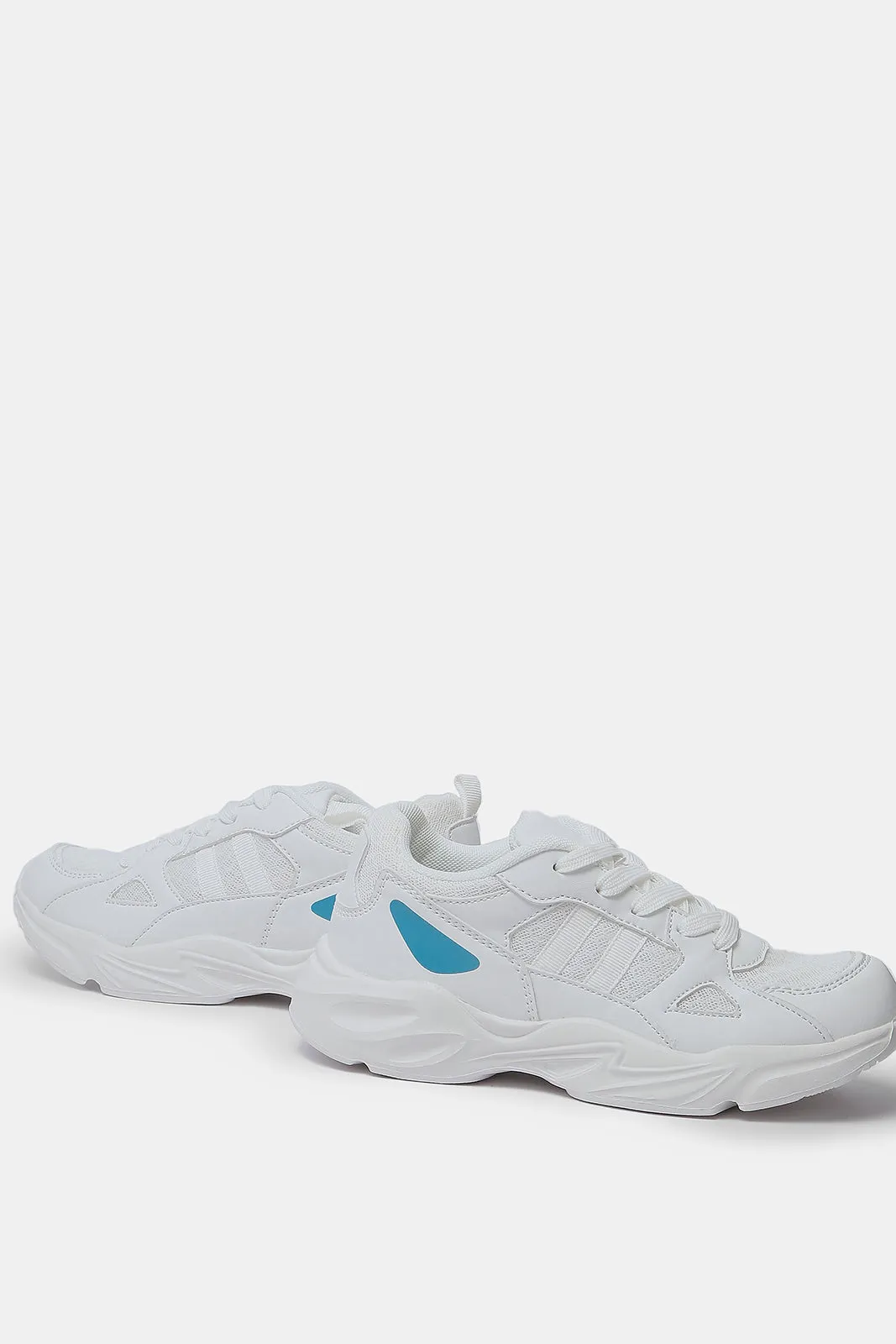 Senior Girls White Chunky Trainer