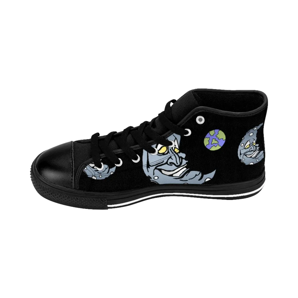 Silver Moon Women's High-top Sneakers