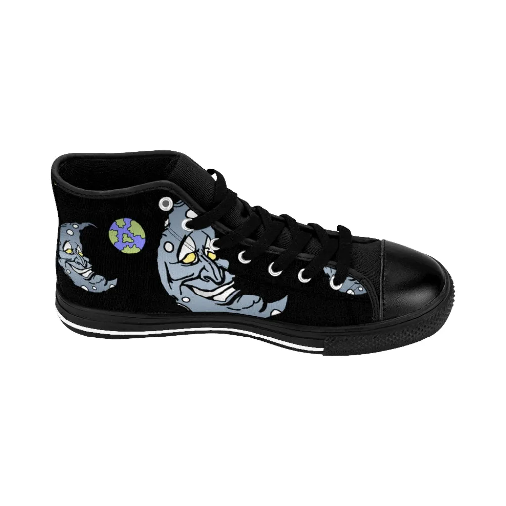 Silver Moon Women's High-top Sneakers