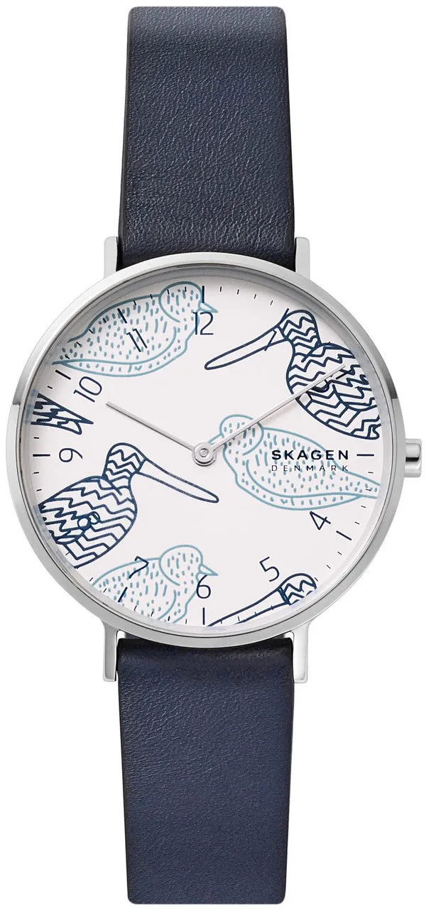 SKG Watch Aaren Birds Blue Unisex