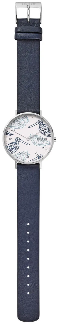 SKG Watch Aaren Birds Blue Unisex