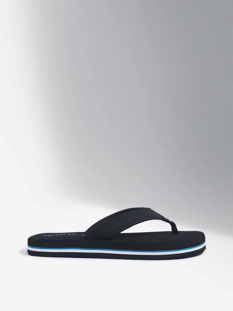 SOLEPLAY Black Comfort Flip-Flop