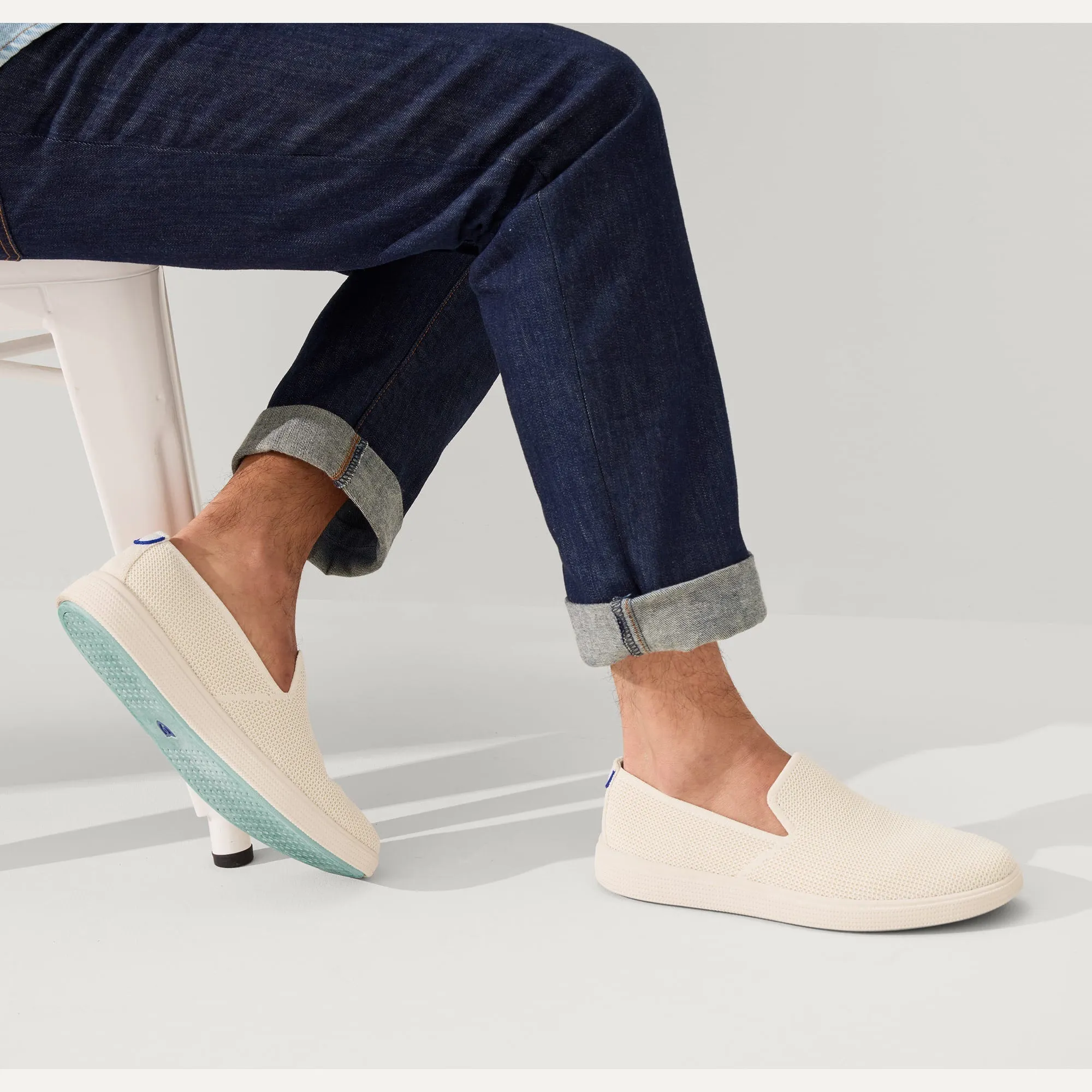 The Ravello Slip On Sneaker - Whitecap