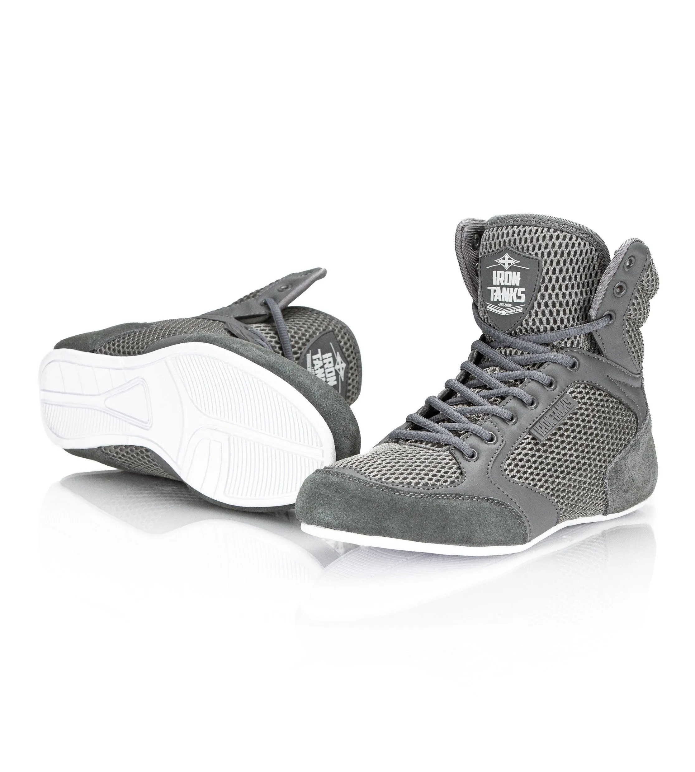 Titan III Gym Shoes - Steel Grey