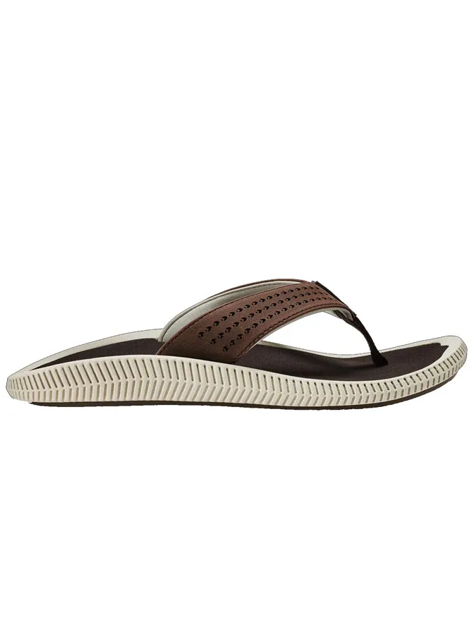 Ulele Beach Sandal | Dark Wood