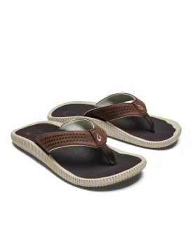 Ulele Beach Sandal | Dark Wood