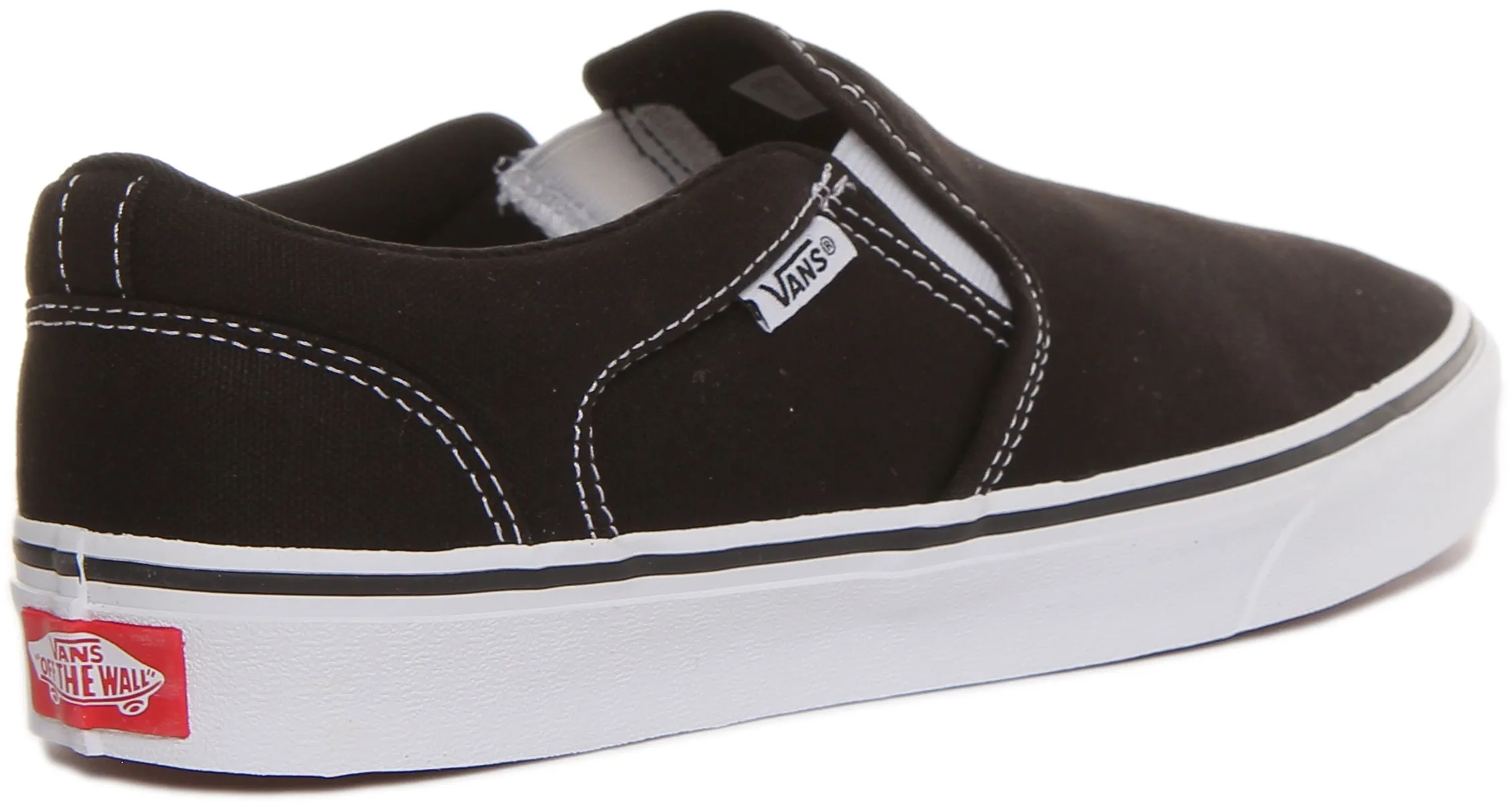 Vans Asher In Black White For Men