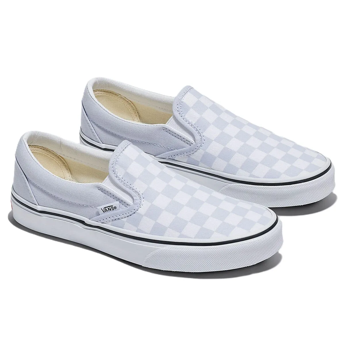 Vans Classic Slip-On Colour Theory Checkerboard - Halogen Blue