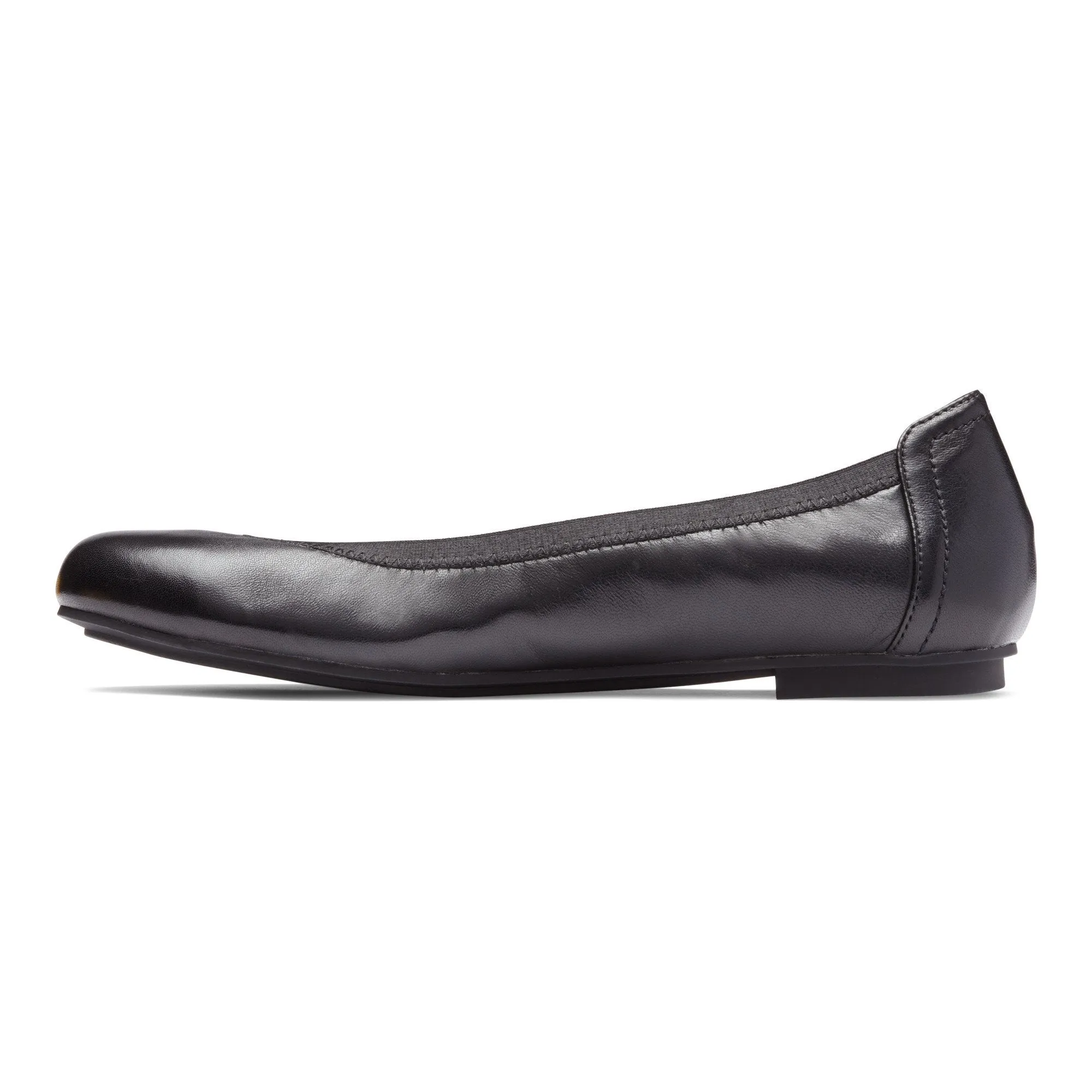 VIONIC CAROLL FLAT BLACK MEDIUM AND WIDE