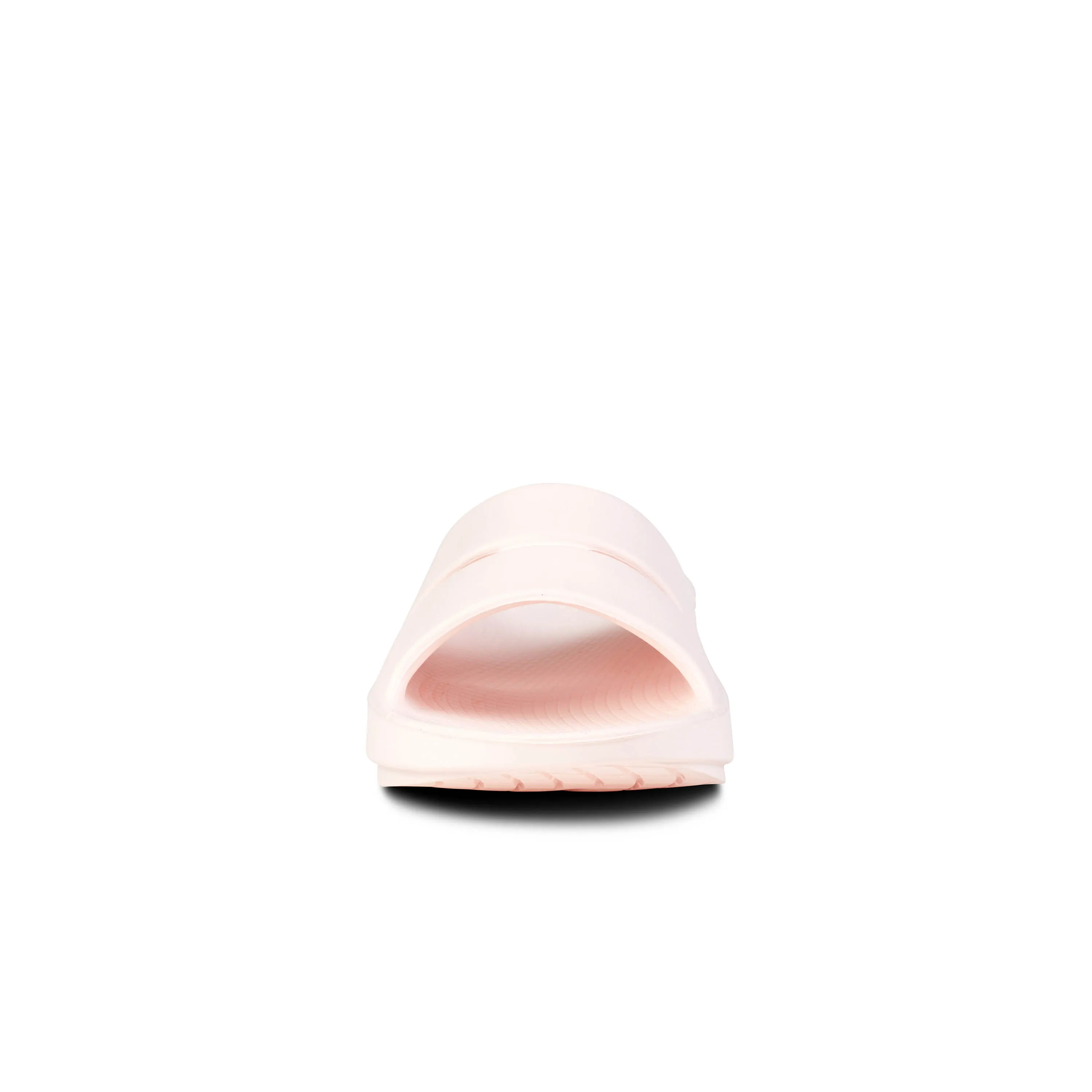 Women's Oofos OOahh Slide Sandal Color: Blush